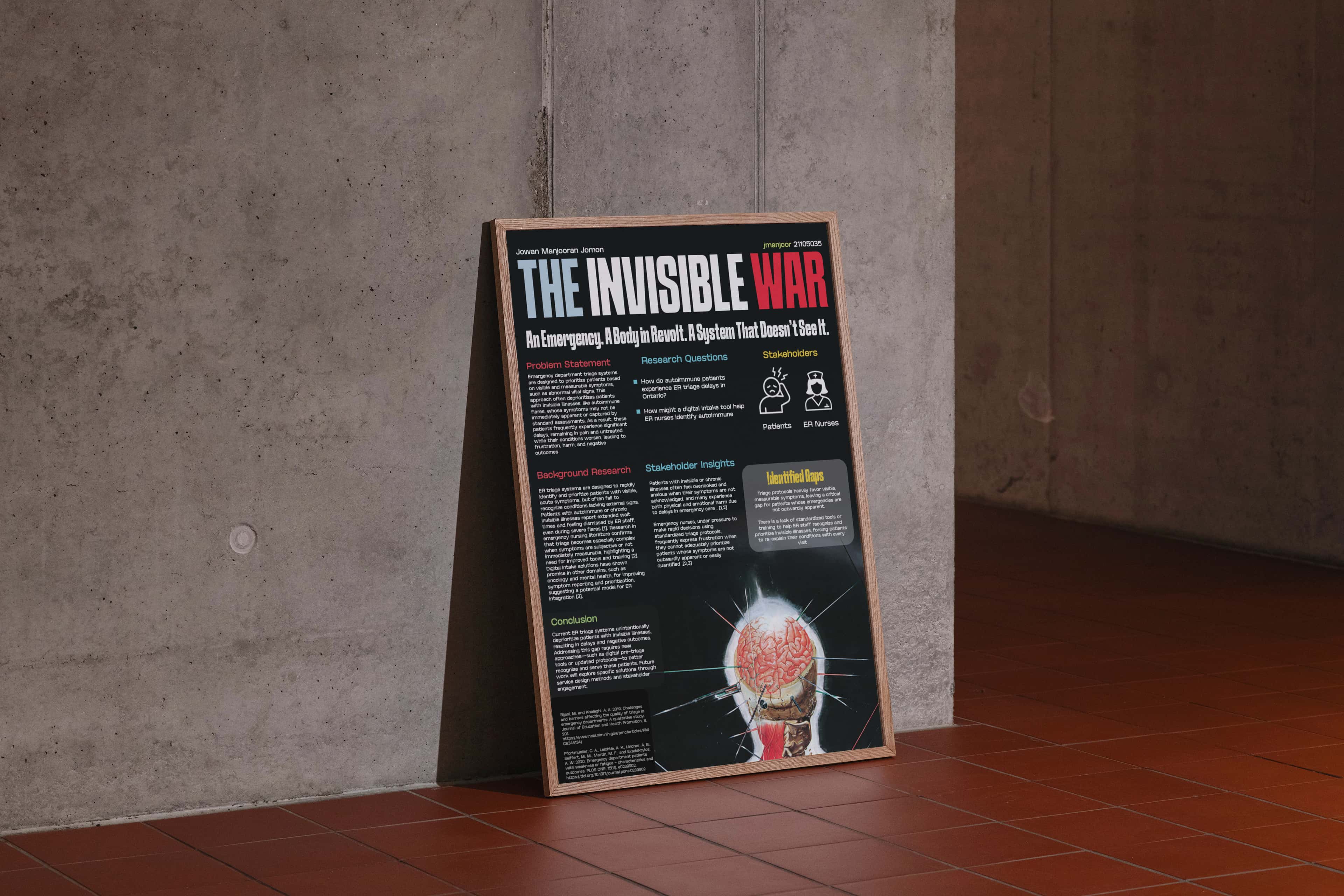 The Invisible War — Physical Application