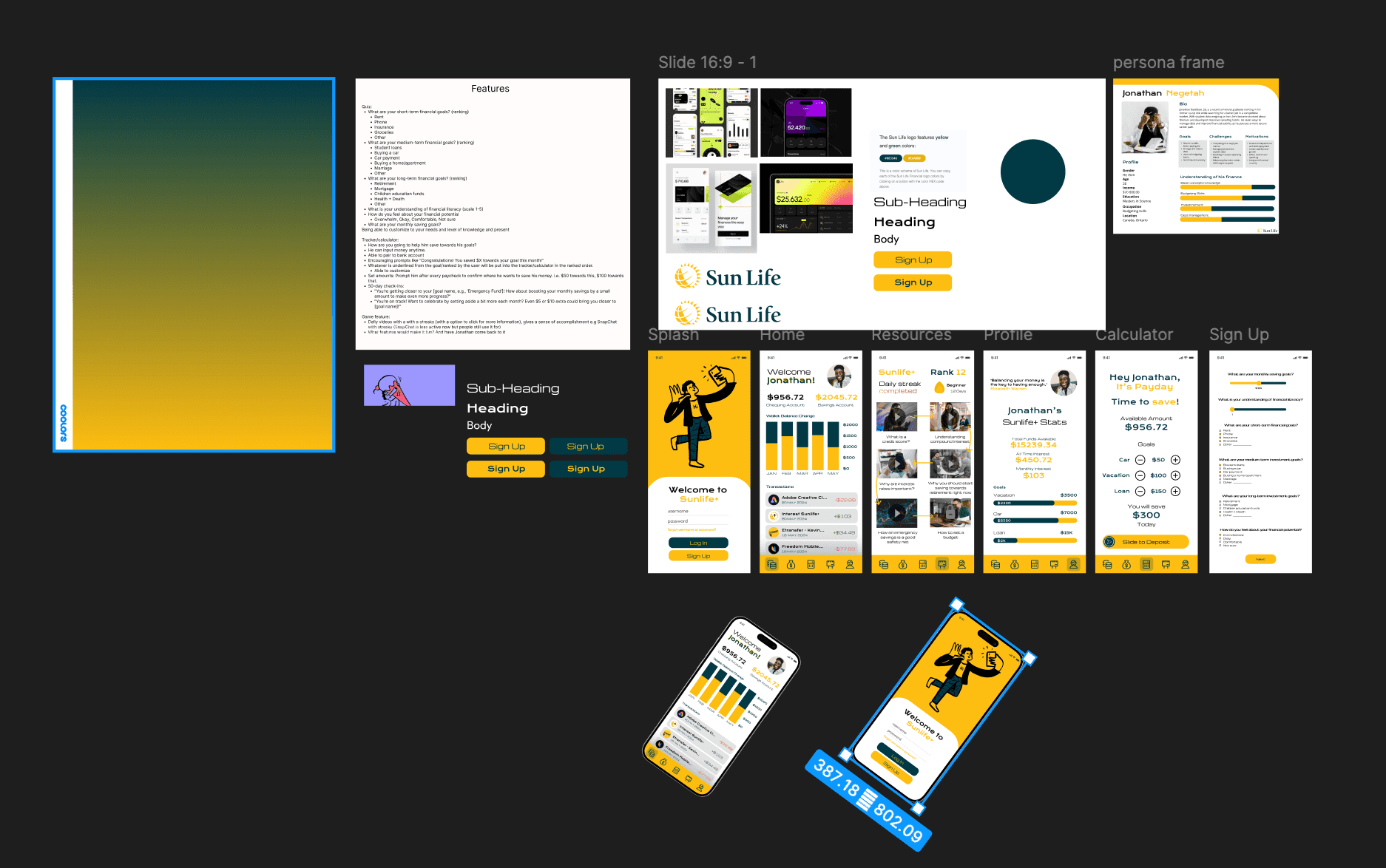 Sunlife (Hackathon) — Process & Ideation