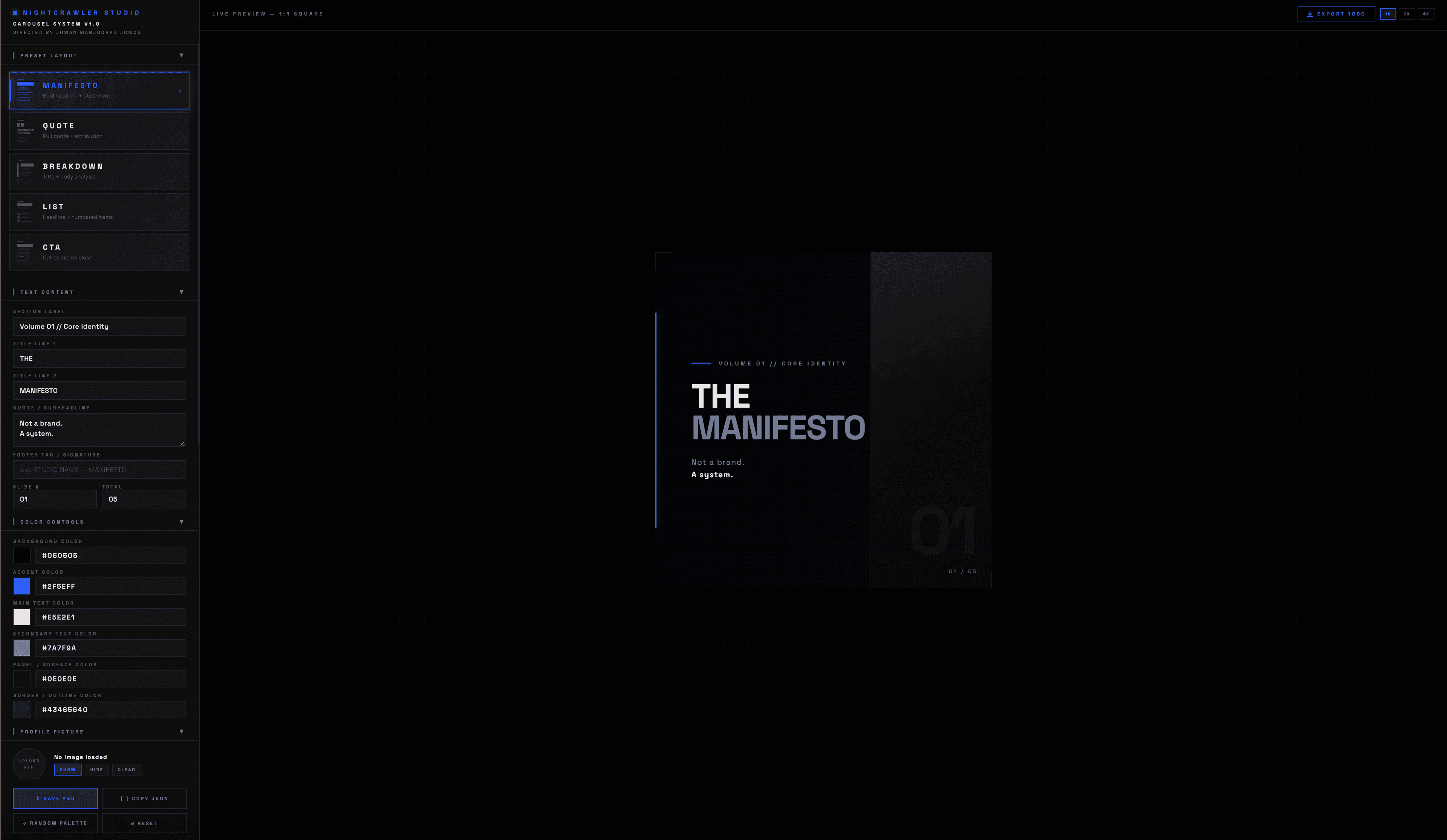 Carousel Design System — hero image