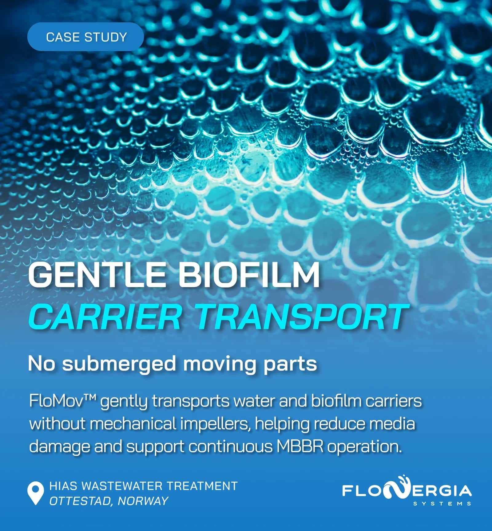 FloNergia Systems Inc. — Gentle Biofilm Carrier Transport